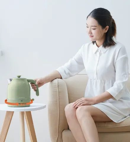 Электрочайник с датчиком температуры Xiaomi Qcooker Retro Electric Kettle