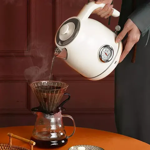 Электрочайник с датчиком температуры Xiaomi Qcooker Retro Electric Kettle