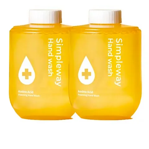 Набор сменных картриджей для автоматического диспенсера-мыльницы Simpleway Foaming Detergent (2 шт.)