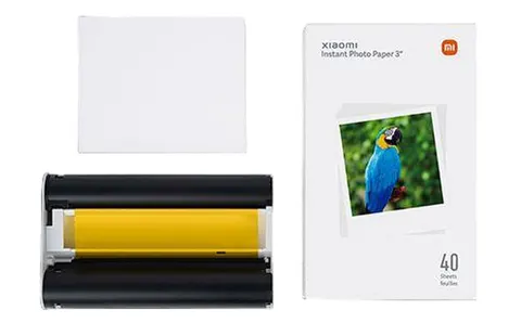 Цветная лента и фотобумага для фотопринтера Xiaomi Mijia Photo Printer 3"