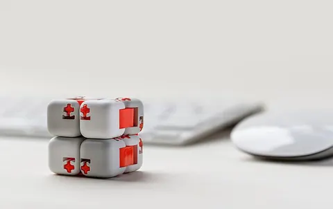 Игрушка-антистресс кубик Xiaomi Mi Bunny Mitu Fidget Cube Building Blocks Antistress Toy