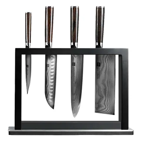 Набор кухонных ножей Xiaomi HuoHou Damascus Knife Set Ling Series
