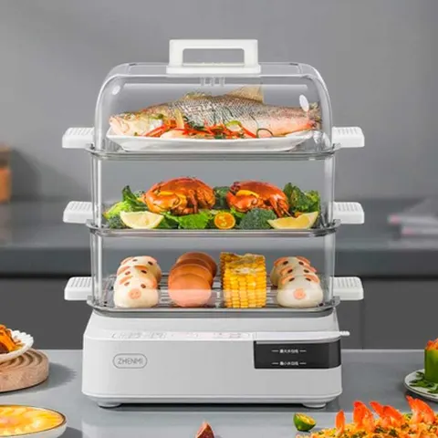 Пароварка Xiaomi Zhenmi Electric Steamer 20L Stainless Steel Z11
