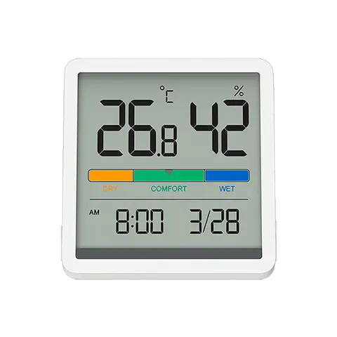 Часы с датчиком температуры и влажности Xiaomi Miiiw Mute Thermometer And Hygrometer Clock