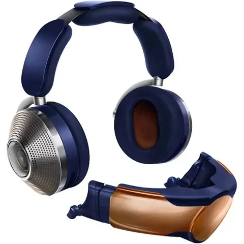 Наушники с встроенным очистителем воздуха Dyson Zone Absolute Prussian Blue/Bright Copper