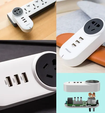 Smart розетка Pisen TS-C080 - 3 USB