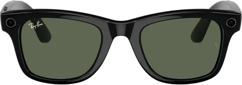 Солнцезащитные очки RayBan Meta Wayfarer RW4006 Matte Black Transitions Graph. Green