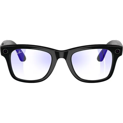 Солнцезащитные очки RayBan Meta Wayfarer RW4006 Shiny Black Clear