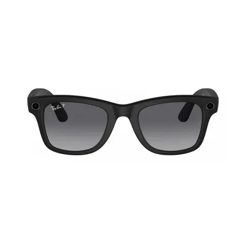 Солнцезащитные очки RayBan Meta Wayfarer RW4008 Matte Black Polar Gradient Graphite