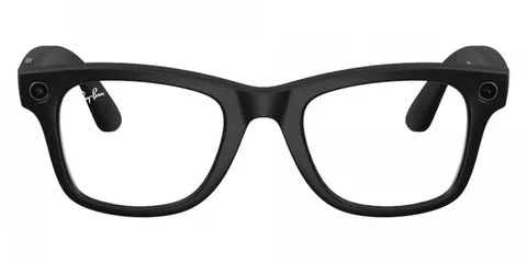 Солнцезащитные очки Ray-Ban Meta Wayfarer Gen 2 RW4012, Matte Black / Clear (Blue-Violet Light Filter)