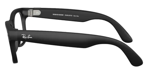 Солнцезащитные очки Ray-Ban Meta Wayfarer Gen 2 RW4012, Matte Black / Clear (Blue-Violet Light Filter)