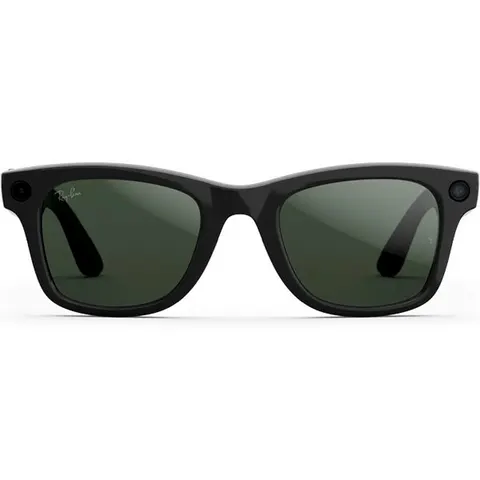 Солнцезащитные очки Ray-Ban Meta Wayfarer Gen 2 RW4012, Shiny Black / Clear-Graphite Green Transitions