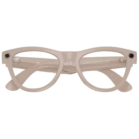 Солнцезащитные очки Ray-Ban Meta Skyler Gen 2 RW4014, Shiny Chalky Grey / Clear-Sapphire Transitions