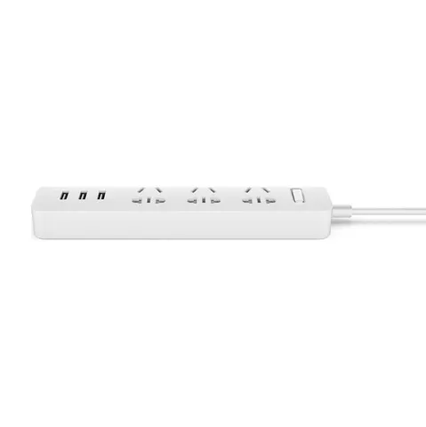 Удлинитель Xiaomi Mi Power Strip 3 (3 розетки 3USB 27W QC 4.0)
