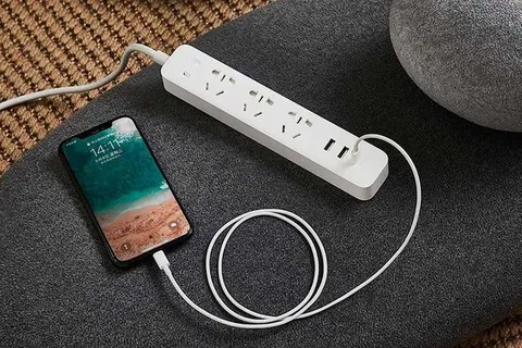 Удлинитель Xiaomi Mi Power Strip 3 розетки, 3 USB 20W PD Type-C