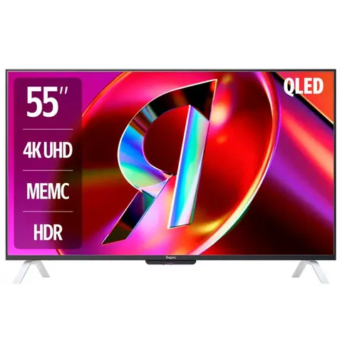 Телевизор Яндекс ТВ Станция с Алисой на YandexGPT QLED 4K UHD 55"