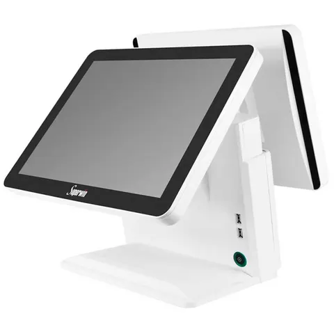 Моноблок сенсорный CY-62K 15.6+15.6- ДВОЙНОЙ ЭКРАН/CPU-i5 3GEN/8+128GB/USB/DDR3/WIFI/RS232/LAN