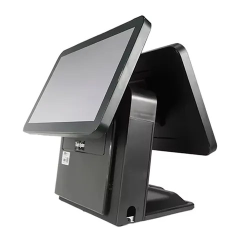Моноблок сенсорный 15.6'+15.6 /CPU i3 3110M 2.4 GHz/ DDR3 4GB/128GB SSD/USB 6 2.0/LAN/COM/VGA/ДВОЙНОЙ ЭКРАН