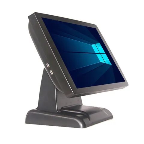 Моноблок сенсорный 15' /CPU i3 3110M 2.4 GHz/ DDR3 4GB/64 GB SSD/USB 6 2.0/LAN/COM/VGA (квадратный)