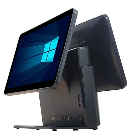 Моноблок сенсорный 15.6"+15.6"/CPU i5 3110M 2.4 GHz/ DDR3 8GB/128GB SSD/USB 6 2.0/LAN/COM/VGA/ДВОЙНОЙ ЭКРАН