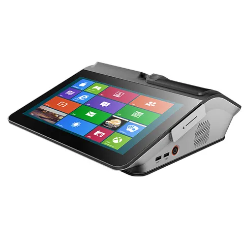 Моноблок сенсорный D1 11,6/CPU QUAD-CORE Cortex-A55 2.0 GHz/ДВОЙНОЙ ЭКРАН Android (2+32)/LAN/Wi-Fi/Bluetooth/VGA/COM/USB/HDMI/AUDIO 3.5/PRINT 80 mm auto cutter