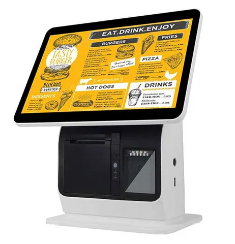 Моноблок сенсорный Touch Screen Pos Machine со сканером (TC-Touch-K10) i5-3317U (8+128GB)/USB3.0 2/USB2.0 3/2D/ paper80mm/HDMI/LAN/VGA/COM/Audio/Windows 10/