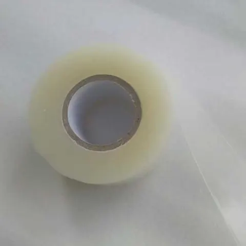 Силиконовая лента TPU матовая, прозрачная 10*100