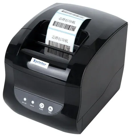 Принтер этикеток Xprinter XP-365B USB+Bluetooth