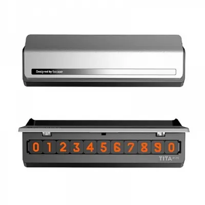 Автовизитка Xiaomi Tita Mini Temporary Parking Card 121*42*22