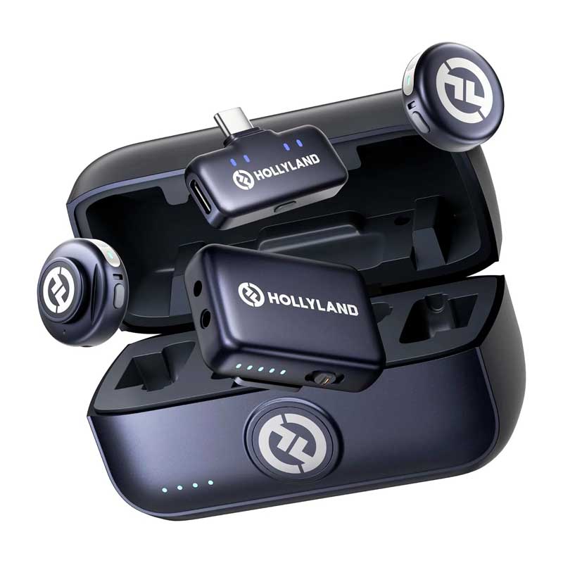 Беспроводной петличный микрофон Hollyland Lark M3 Combo 2TX+2RX
