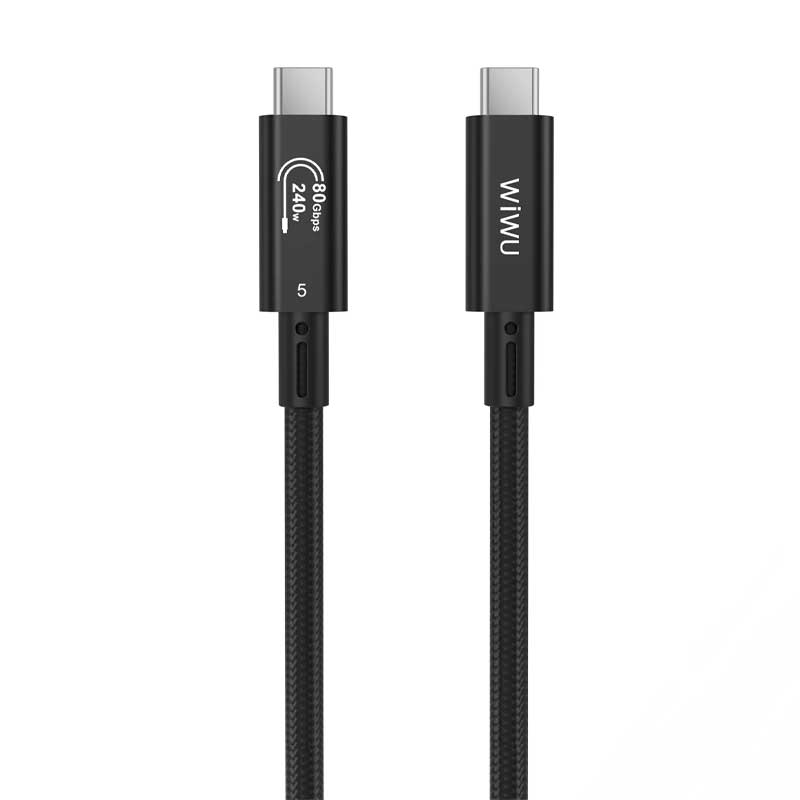 Кабель Wiwu Thunderbolt 5 USB-C Cable (Wi-C102)