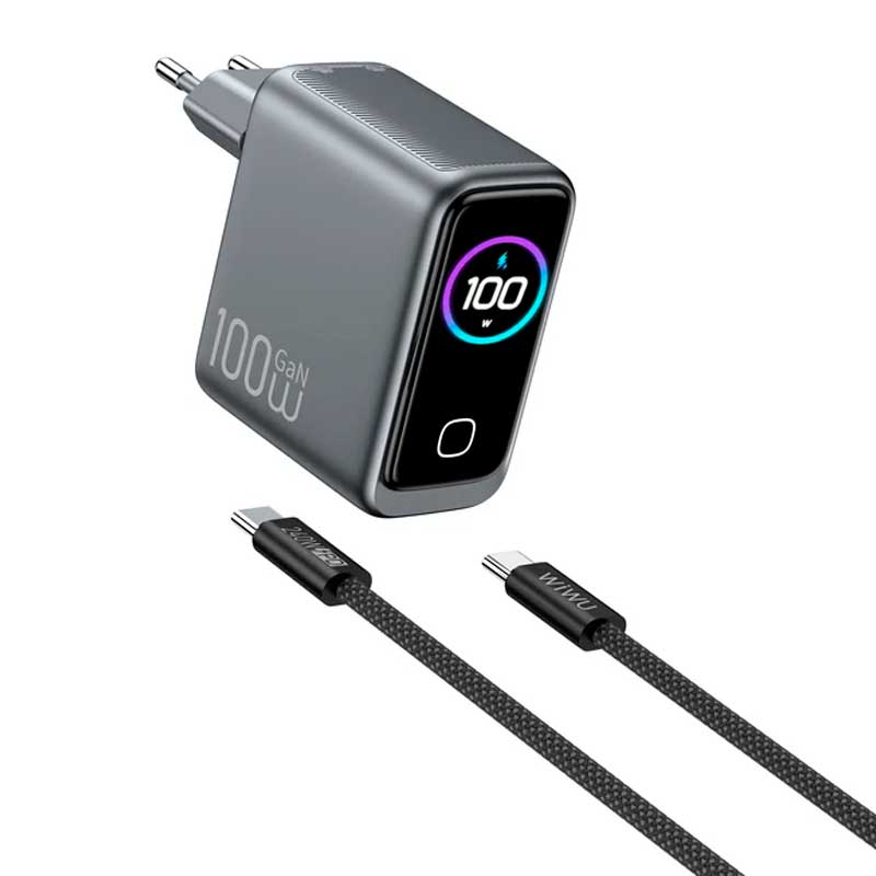 Зарядное устройство Wiwu Voyager 100W PD/QC GaN Charger Combo EU