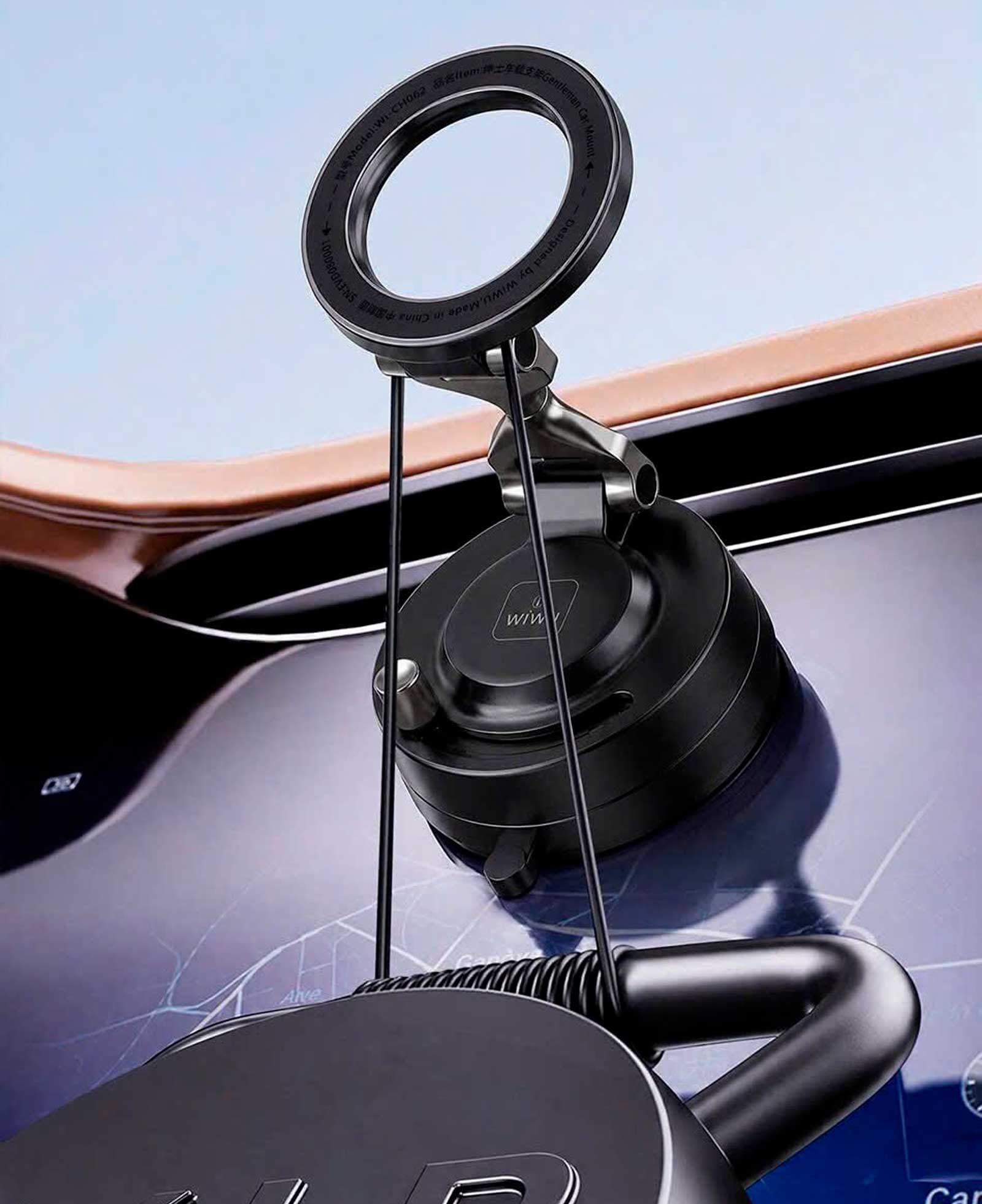 Автомобильный держатель Wiwu Gentleman Car Mount Wi-CH062