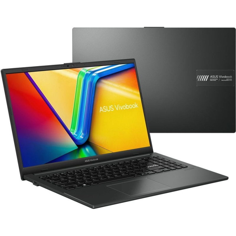 Ноутбук ASUS VivoBook Go 15 E1504FA 15.6” FHD 60Hz AMD Ryzen 5 40 / AMD Radeon Graphics (8GB DDR5 + 256GB SSD) DOS, US ENG Backlit KB, Black