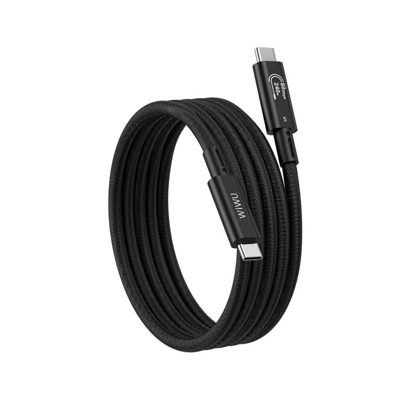 Кабель Wiwu Thunderbolt 5 USB-C Cable (Wi-C102)