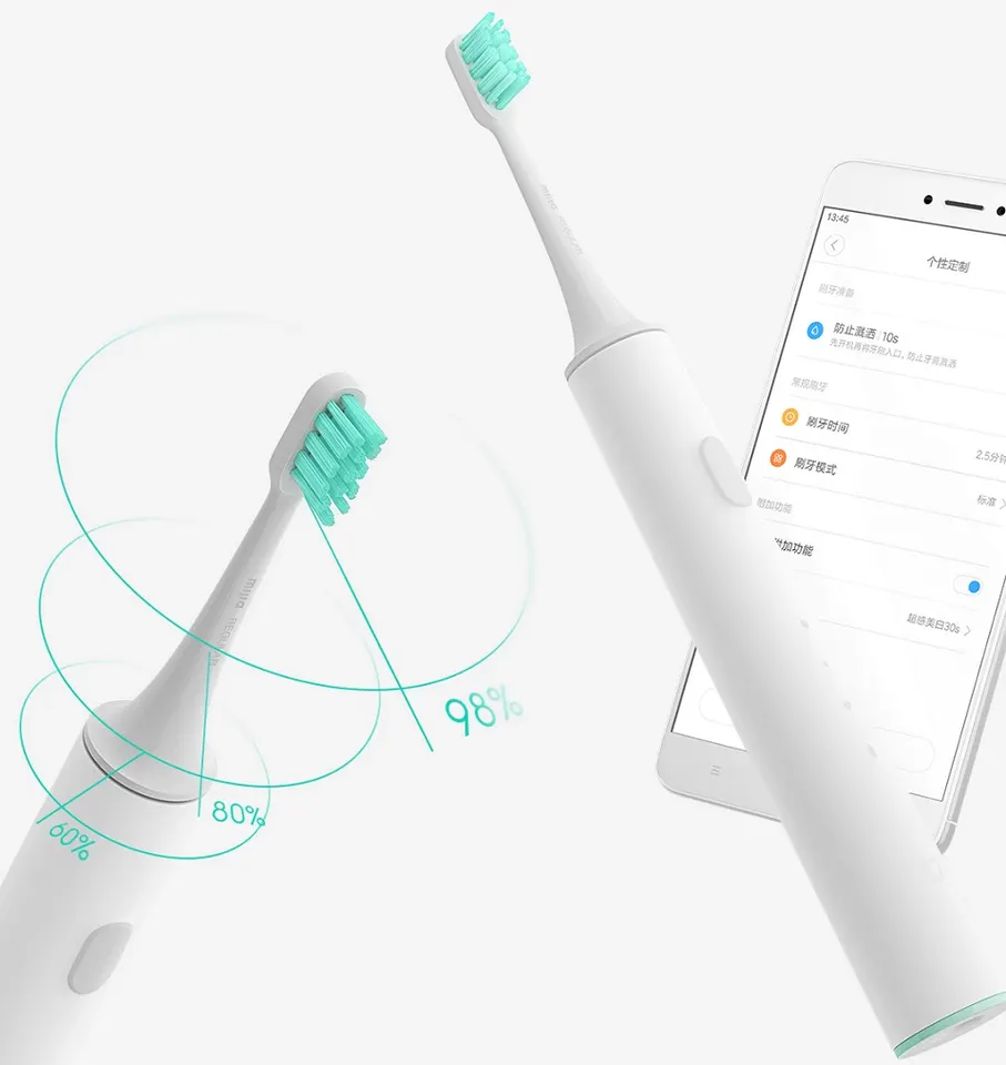 Электрическая зубная щетка Xiaomi Ultrasonic Toothbrush (6)