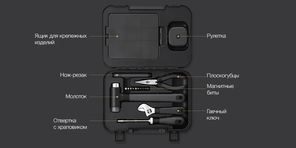 Набор инструментов Xiaomi MIIIW Rice Toolbox (4)