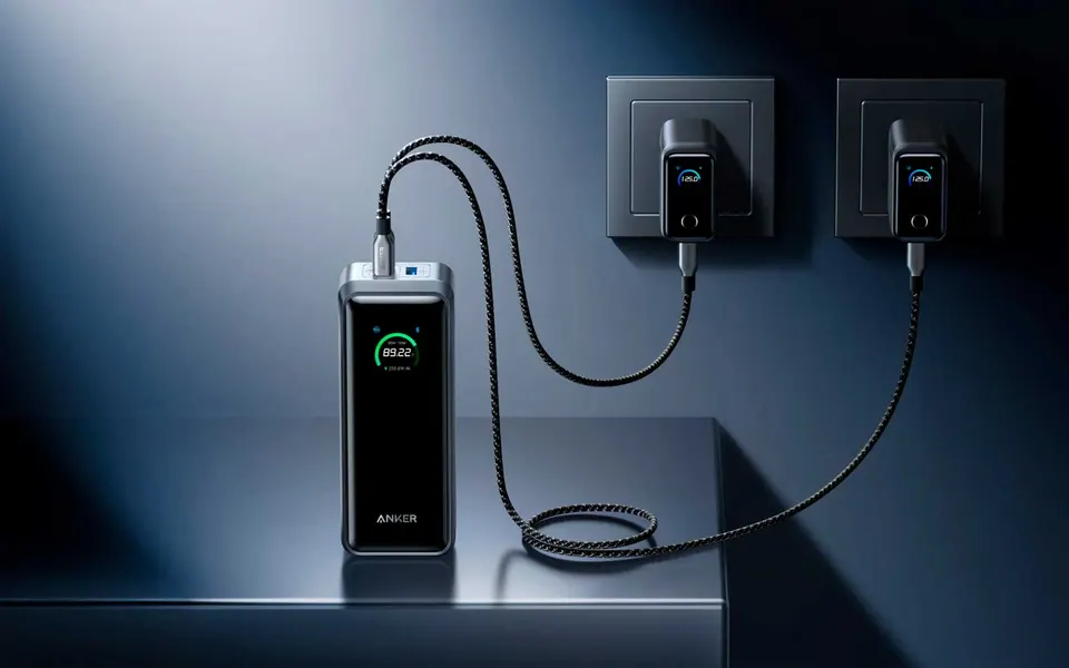 Внешний аккумулятор Anker Prime Power Bank 26000мАч 300W (3)