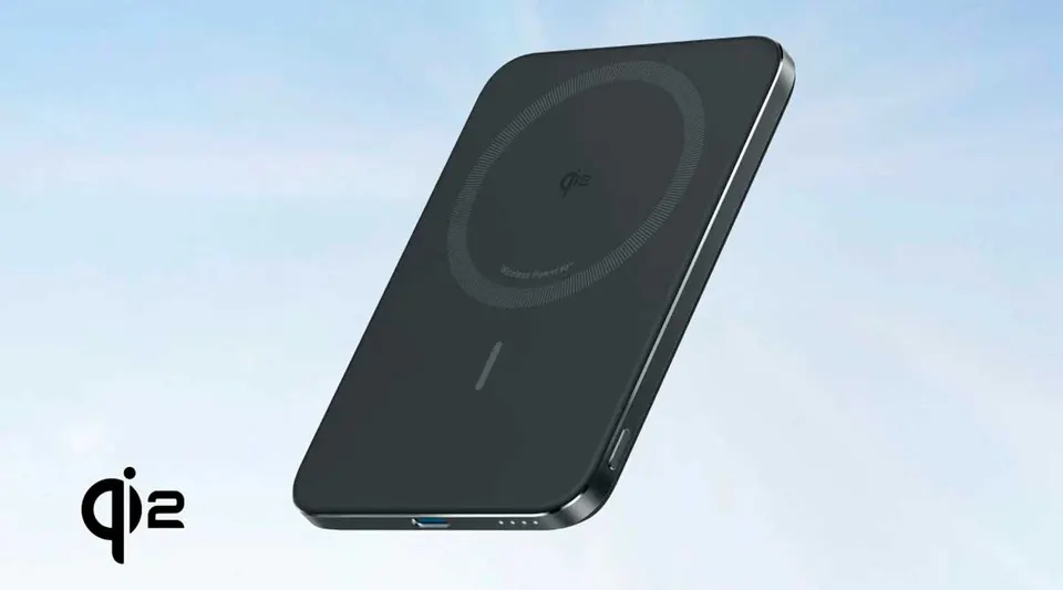 Внешний аккумулятор Anker Nano Power Bank 5000мАч MagGo Slim (1)