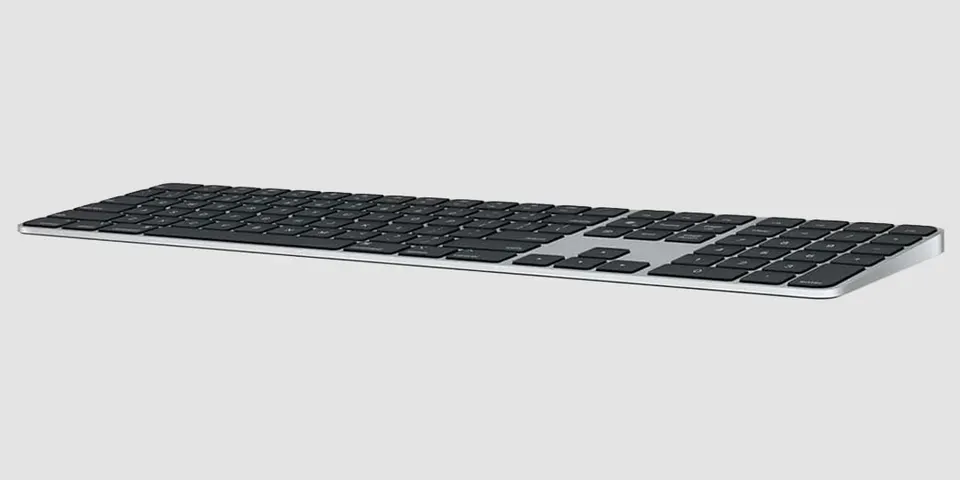 Беспроводная клавиатура Apple Magic Keyboard with Touch ID and Numeric Keypad Black (A2520) (2)