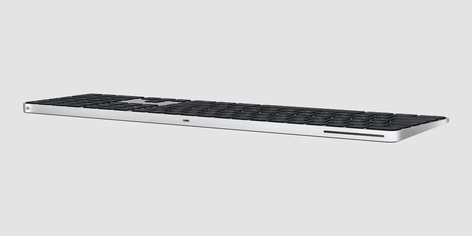 Беспроводная клавиатура Apple Magic Keyboard with Touch ID and Numeric Keypad Black (A2520) (4)