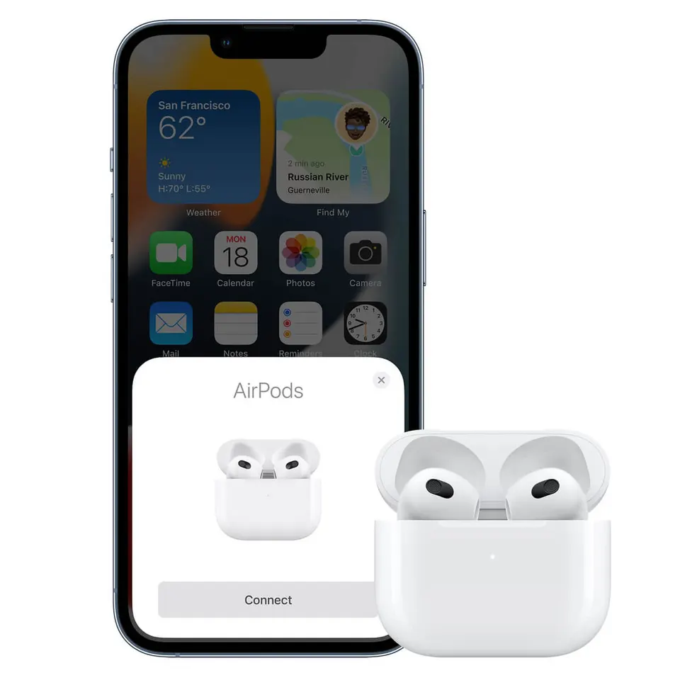 Беспроводные наушники Apple AirPods 3 with Lightning Charging Case (7)