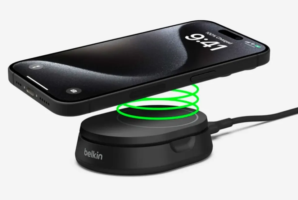 Беспроводное зарядное устройство Belkin BoostCharge Pro 15W (2)
