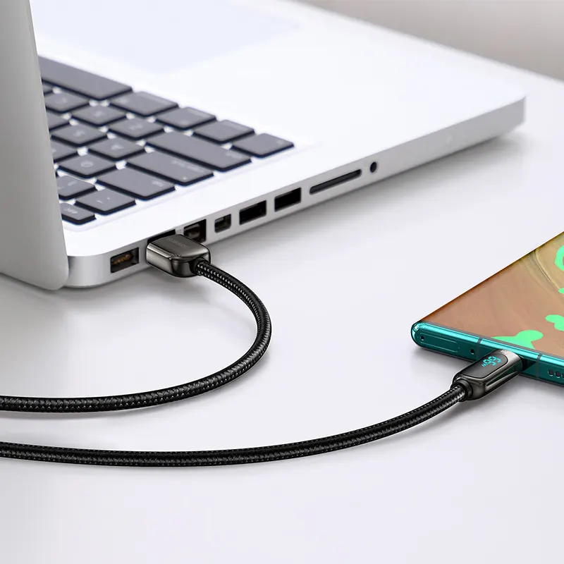 Кабель Baseus Display Fast Charge Cable USB to Type-C 66W (3)