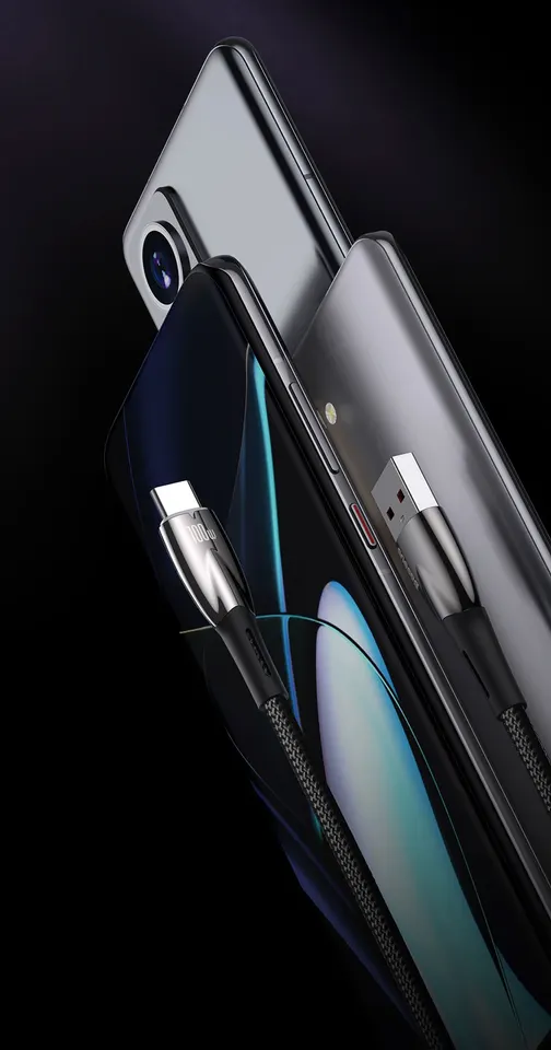 Кабель Baseus 100W Glimmer Series Fast Charging Data Cable Type-C to Type-C (1)