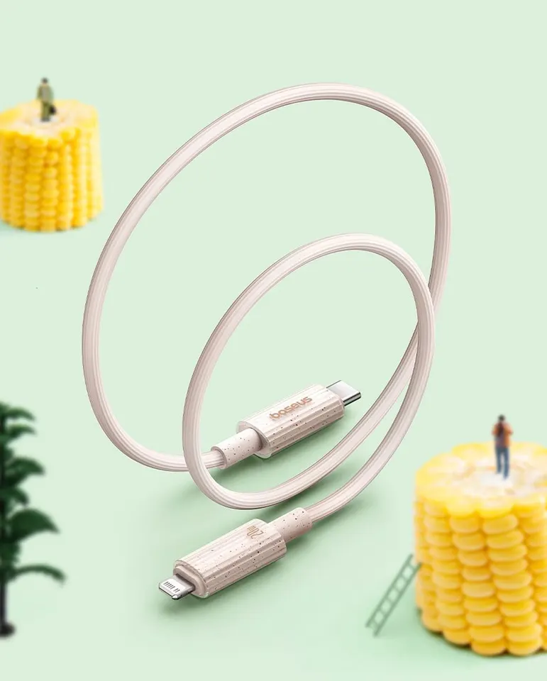 Кабель Baseus Biodegradable Renewable Fast Charging Cable Type-C to IP 20W PD (1)