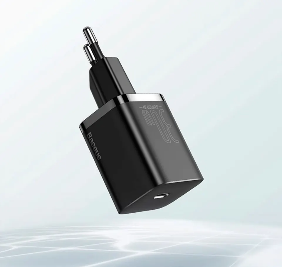 Блок питания Baseus Super Si Quick Charger 1C 30W EU (1)