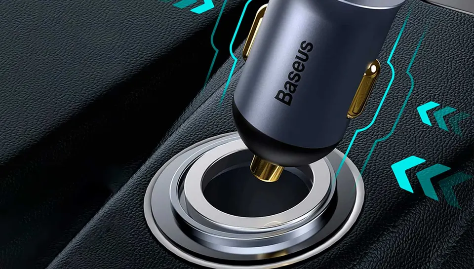 Автомобильное зарядное устройство Baseus car Charger 2U+2C 120W (6)