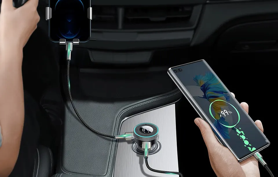 Трансмиттер Baseus Enjoy Car Wireles MP3 Charger (5)
