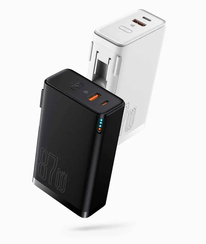 Внешний аккумулятор + адаптер Baseus Power Station 4 10000mAh 87W CN (1)